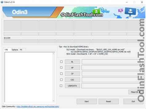 Odin3 v3.09 Flash Tool [Windows, Mac & Linux] – Odin Downloader.